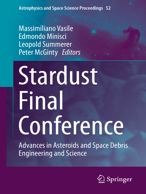 Title details for Stardust Final Conference by Massimiliano Vasile - Wait list